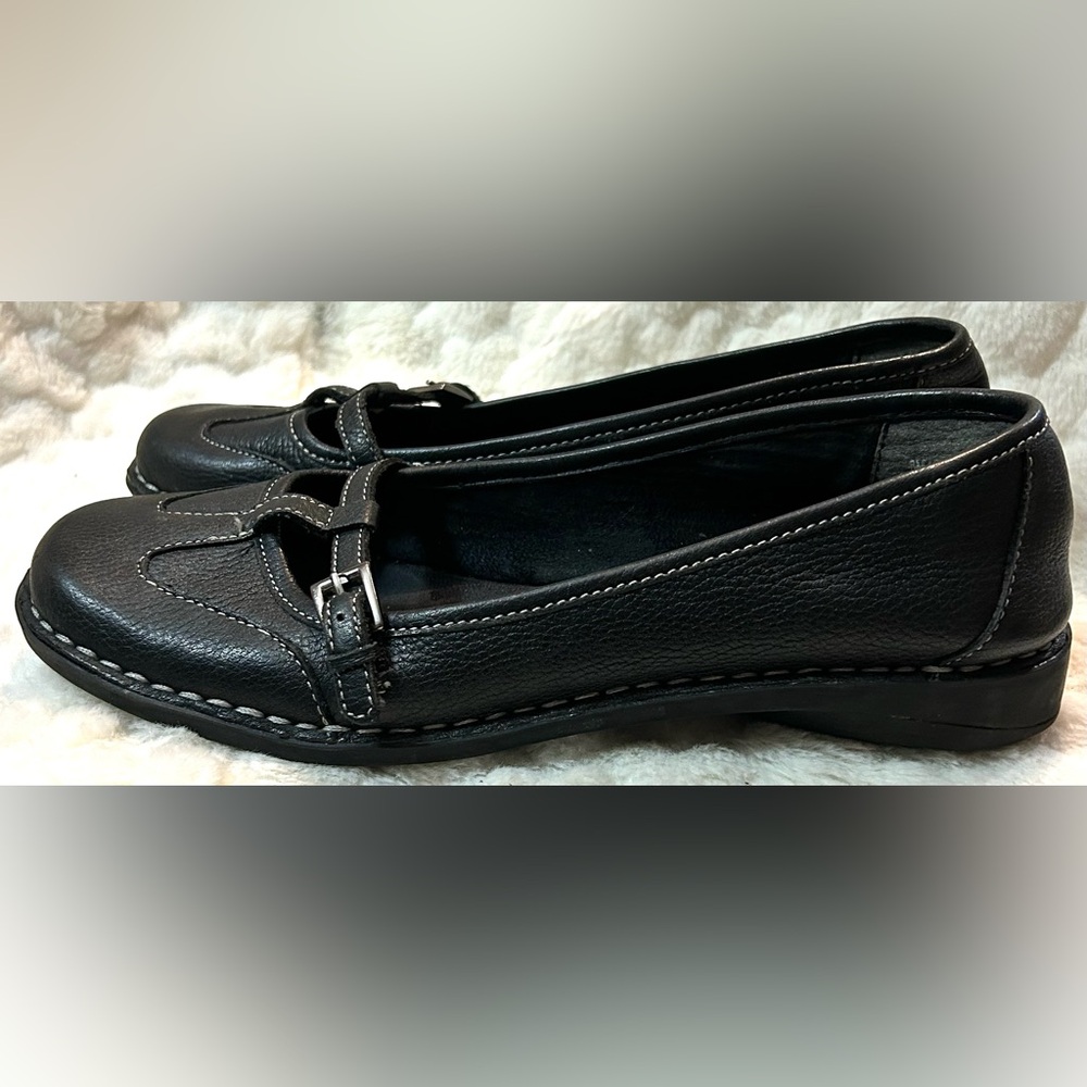 Naturalizer Sheridan Black Leather Mary Jane Flats Women's size 8M - Picture 9 of 14